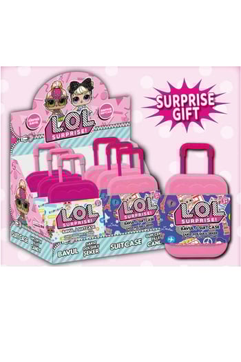 LOL SÜRPRİZ ŞEKERLİ HEDİYELİ BAVUL 15 GR