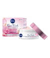 NIVEA Aqua Rose Kırışıklık Karşıtı Gündüz Yüz Bakım Kremi 50ml, Gül Yaprağı Yağı, Kalsiyum İçerikli