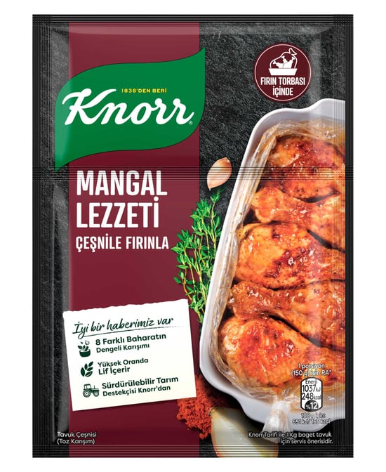 knorr, knorr çeşni, knorr tavuk çeşnisi, mangal çeşnisi, tavuk çeşnileri, mangal baharatı, tavuk baharatı, gıda, toptan gıda