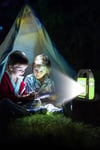 Pikas HB-9707A-1 3 Kademeli USB Çıkışlı Şarjlı Solar Lamba