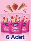 Trio Move Mini Kornet Çilekli 55 Gr *12'li