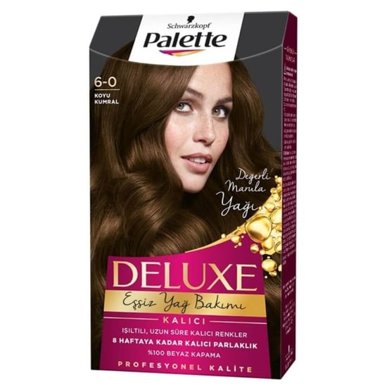 Palette Deluxe  6/0 Koyu Kumral Saç Boyası