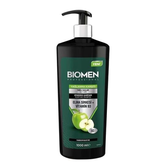Biomen Elma Sirkesi B3 Vitaminili Arındırıcı Şampuan 1000 ml