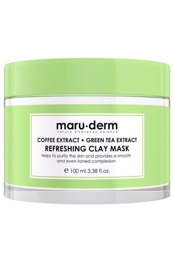 Maruderm Kahve Özü + Yeşil Çay Özü Tazeleyici Kil Maskesi 100 ML