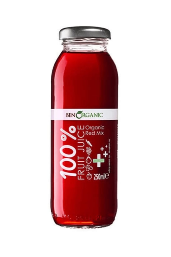 Ben Organic Kırmızı Karışım Suyu 250ml