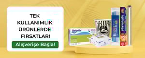 Tek Kullanımlık Ürünlerde Fırsatlar! kampanya resmi