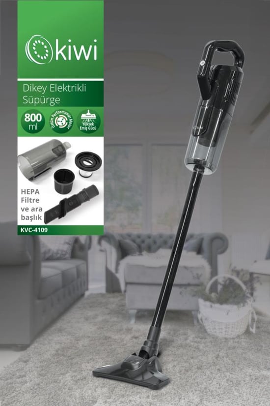 Kvc-4109 2'si 1 Arada El Tipi ve Dikey Elektrikli Süpürge