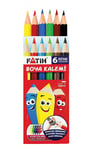 Fatih 1/2 Yarim Boy 6 Renk Boya Kalemi 33006