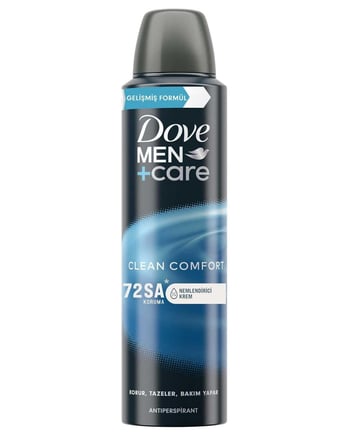 Dove Men Clean Comfort Erkek Sprey Deodorant 150 ml