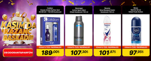 Kasım'da Kazanç Başkadır!-Deodorant & Parfüm kampanya resmi