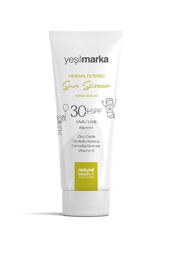 Yeşil Marka Mineral Filtreli Güneş Kremi 30 Faktör (SPF) 50 ml