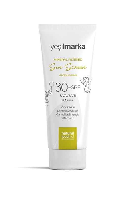Yeşil Marka Mineral Filtreli Güneş Kremi 30 Faktör (SPF) 50 ml