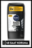 Nivea Men Erkek Stick Deodorant Black&White Invisible Original ,48 Saat Anti-perspirant Koruma ,50ml