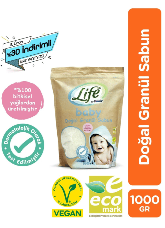 Fakir By Life Doğal Granül Sabun 1000Gr