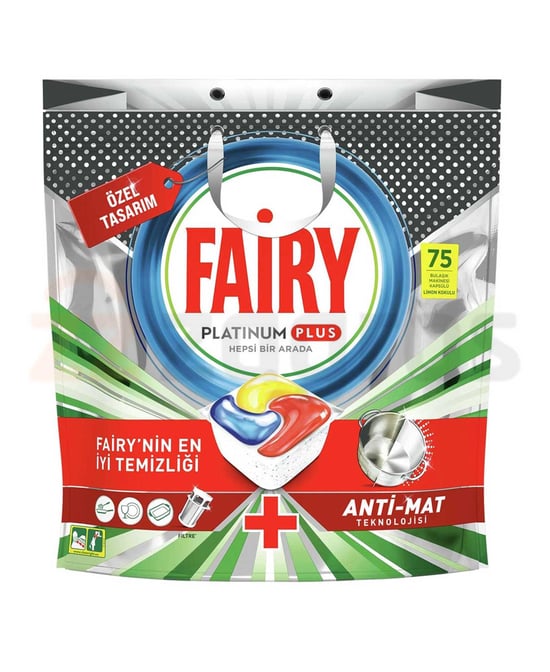 Fairy Platinium Plus 75 Yıkama Bulaşık Makinesi Tableti