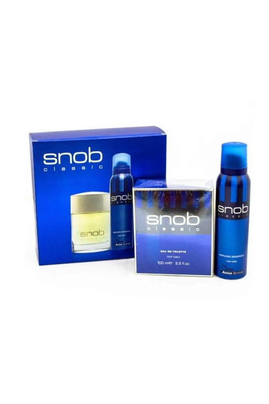 Snob Classic Erkek Parfüm Edt 100 ml Deodorant 150 ml