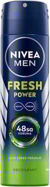nivea, nivea dedorant, nivea erkek deodorant, erkek deodorant, ter kokusu önleyici, ter önleyici, nivea fresh power 150 ml satın al, nivea fresh power 150 ml fiyat