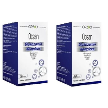 Orzax Ocean Glucosamine Complex 60 + 60 Tablet