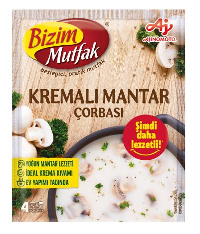 Bizim Çorba Kremalı Mantar Çorbası 62gr