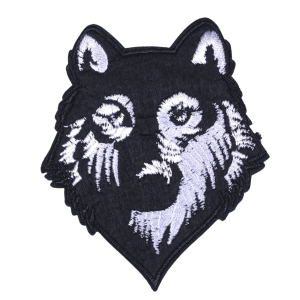 P Parla Aplike Ütü İle Yapışan Kurt Arma 6x7 cm