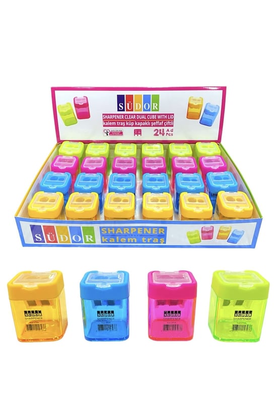 Sudor Cıftlı Kalemtıras Kup Kapaklı 24 Adet