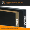Furndiy Siyah Melamin Tutkallı Kenar Bandı 20 mm x 10 mt