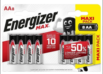 Energizer 4 Adet Hediyeli 4 Adet Kalem Aa Pil