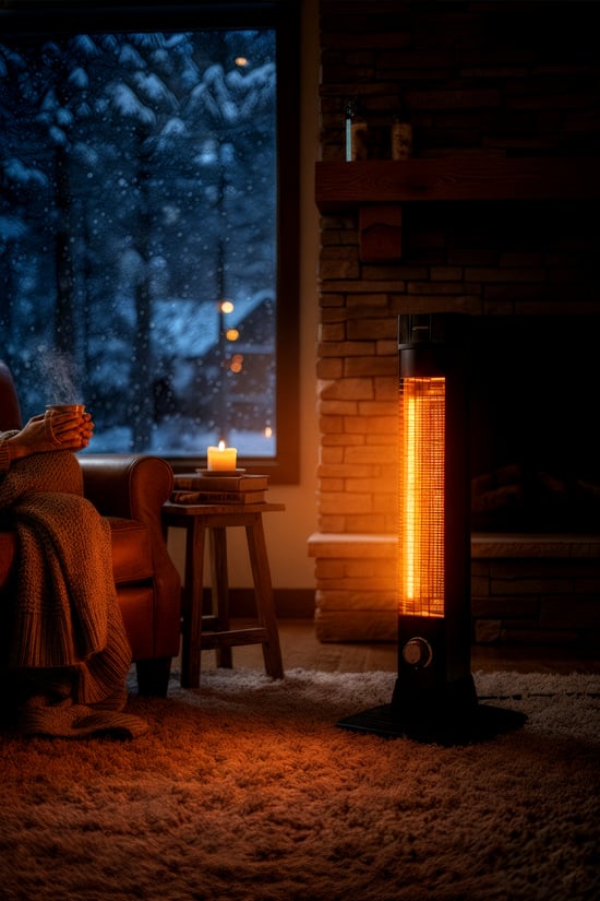 Einsteel Dikey  Elektirikli Isıtıcı 