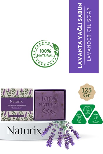 Naturix Lavanta Sabunu 125 Gr
