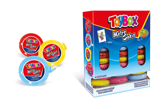 Toybox Oyuncaklı Metre Sakız 28 gr