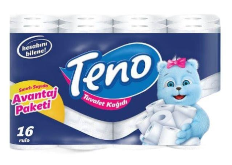 Kağıt Tuvalet Teno 16 Rulo Kokulu