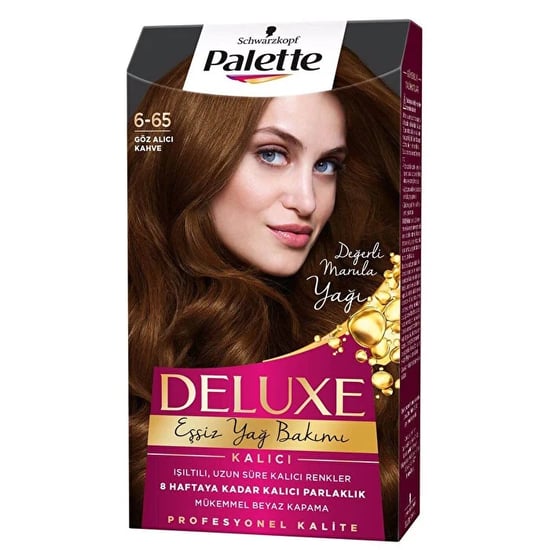 Palette Deluxe 6/65 Göz Alıcı Kahve Saç Boyası