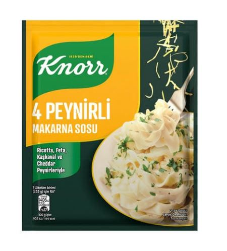 Knorr 4 Peynirli Makarna Sosu 50gr