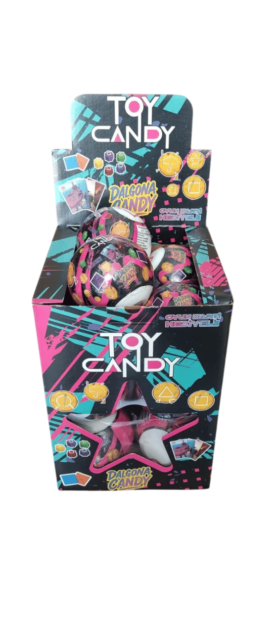 Squid Game Dalgona Candy Süpriz Top (Hediyeli)