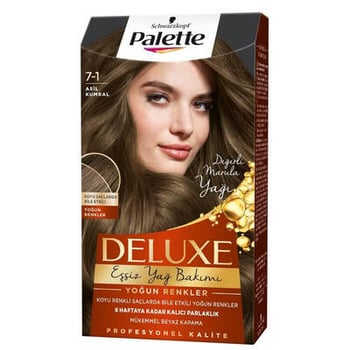 Palette Deluxe 7/1 Asil Küllü Kumral Saç Boyası