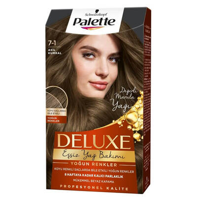 Palette Deluxe 7/1 Asil Küllü Kumral Saç Boyası