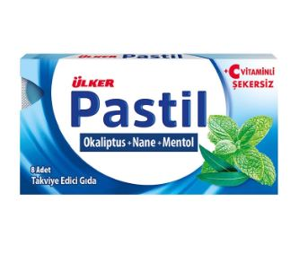 Ülker Pastil Okaliptus+Nane+Mentol+C Vitaminli