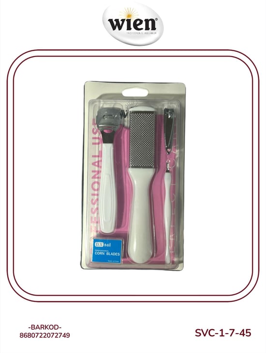 Wien Lüx ayak bakım seti