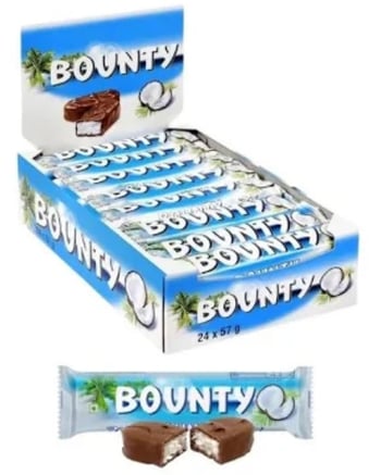 Bounty Çikolata 57 gr 24'lü Paket