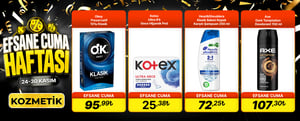 Efsane Cuma Haftası!-Kozmetik Ürünlerinde Fırsatlar! kampanya resmi