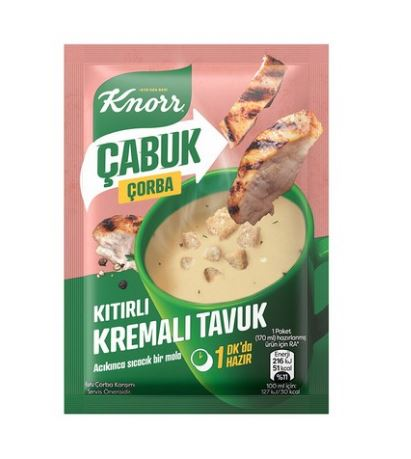 Knorr Çabuk Çorba Kıtırlı Kremalı Tavuk 18 gr