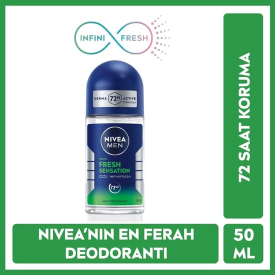 Nivea Roll On 50 ml Erkek Fresh Sensation