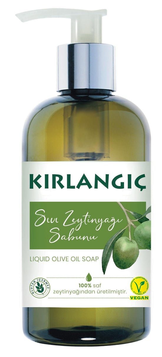 KIRLANGIÇ 400 ML ZEYTİNYAĞLI  SIVI SABUN