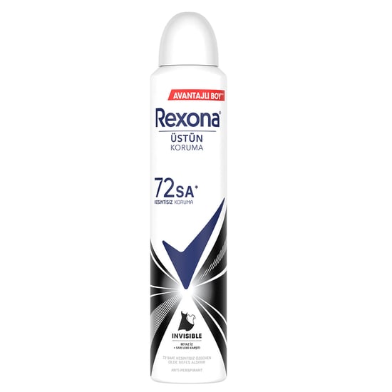 Rexona Invisible Black & White Kadın Sprey Deodorant 200ML