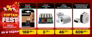 ToptanFest-Ev & Yaşam Ürünlerinde Fırsatlar! kampanya resmi