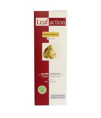 Leaf Action Sarımsak Şampuanı 400 ml