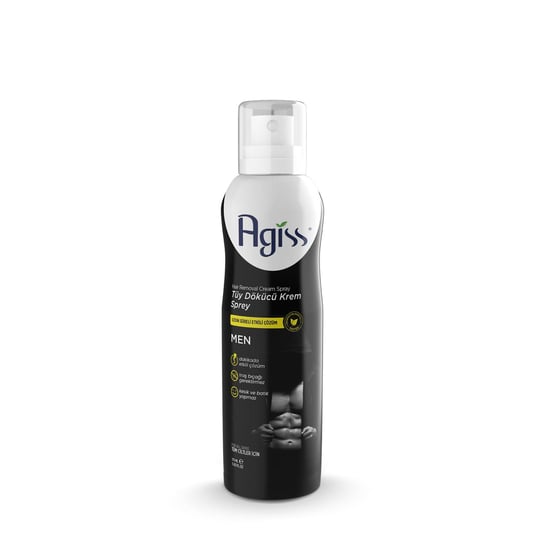 Agiss Tüy Dökücü Krem Gazlı Sprey 175 ml Men