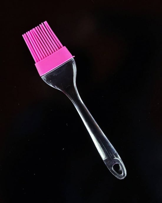 Bastonlu Silikon Büyük Fırça-Yumurta Fırçası