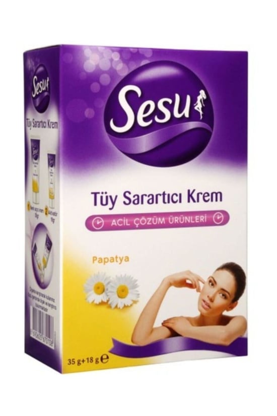 Sesu Tüy Sarartıcı Krem 35 Ml