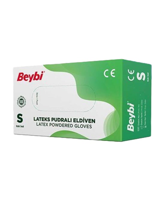 beybi, eldiven, beyaz eldiven, lastik eldiven, laboratuvar eldiveni, muayene eldiveni, ameliyat eldiveni, lateks eldiven, beybi orta boy lateks eldiven satın al, beybi